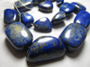 413 cts Gorgeous Natural Deep Blue Colour - LAPIS Lazuli - From Afganisthan - Smooth Polished Nuggest - Huge Size 12 - 24 mm